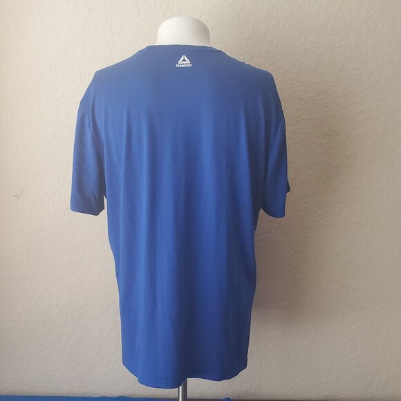 Reebok Blue & Black color block XL shirt - Picture 3 of 6